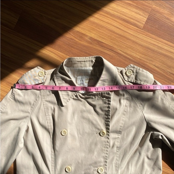 🎉HP🎉 London Fog Double Breasted Trench Coat - Picture 9 of 11